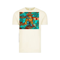 Vintage Arctic cowboy boots with turquoise and aztec Vintage Tee - Artiststas