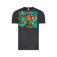 Vintage Black cowboy boots with turquoise and aztec Vintage Tee - Artiststas