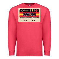 Cardinal vintage 1990 60th birthday cassette 30 years old 60 years Premium Sweatshirt - Bettercallsaul
