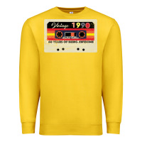 Lemon vintage 1990 60th birthday cassette 30 years old 60 years Premium Sweatshirt - Bettercallsaul