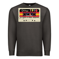 Smoke vintage 1990 60th birthday cassette 30 years old 60 years Premium Sweatshirt - Bettercallsaul