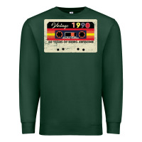Sports Green vintage 1990 60th birthday cassette 30 years old 60 years Premium Sweatshirt - Bettercallsaul