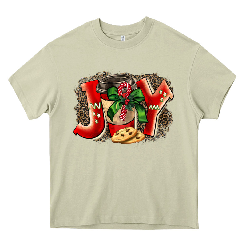 Christmas Joy Coffee Heavy Core Tee by BarkalooDesign | Teevron
