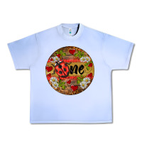 Grape Ice ladybug one ornament Urban Heavy Tee - BarkalooDesign