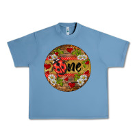 Pebble Blue ladybug one ornament Urban Heavy Tee - BarkalooDesign
