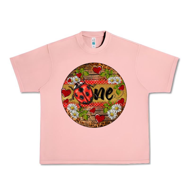 Ladybug One Ornament Urban Heavy Tee by BarkalooDesign | Teevron