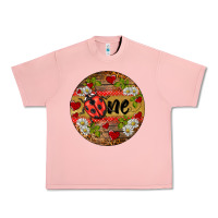 Salmon ladybug one ornament Urban Heavy Tee - BarkalooDesign