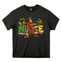 Asphalt cinco de mayo nurse Heavy Core Tee - Zillion Design Studio