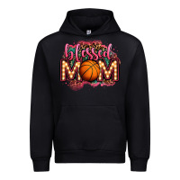 Black blessed basketball mom lightbulb letters Urban Hoodie - OliviaCreatesArt