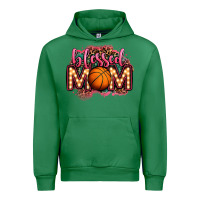 Emerald blessed basketball mom lightbulb letters Urban Hoodie - OliviaCreatesArt