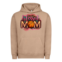 Pigment Burro blessed basketball mom lightbulb letters Urban Hoodie - OliviaCreatesArt