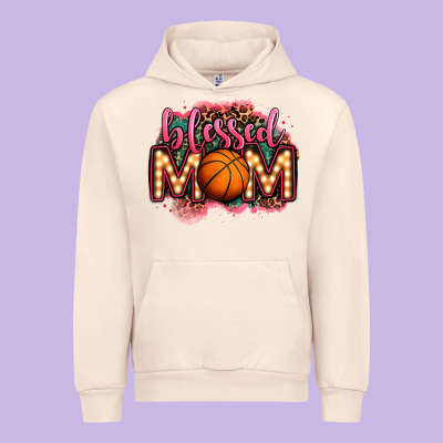 Blessed Basketball Mom Lightbulb Letters Urban Hoodie Designed By Oliviacreatesart