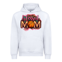 White blessed basketball mom lightbulb letters Urban Hoodie - OliviaCreatesArt