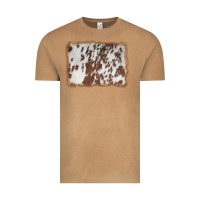 Vintage Camel cowhide background Vintage Tee - AdoDesignShop