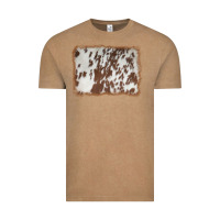 Vintage Coffee cowhide background Vintage Tee - AdoDesignShop