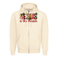 Sandshell jesus is the reason christmas bbs Zipper Hoodie - BundleAndBundleShop