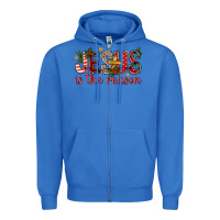 True Royal jesus is the reason christmas bbs Zipper Hoodie - BundleAndBundleShop