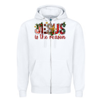 White jesus is the reason christmas bbs Zipper Hoodie - BundleAndBundleShop