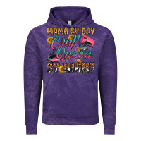 Cloud Purple mama by day craft queen by night Vintage Hoodie - RanaPortraitStore