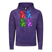 Cloud Purple jellybear Vintage Hoodie - AdoDesignShop