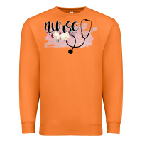 Carrot Nurse Floral Premium Sweatshirt - Bettercallsaul