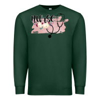 Sports Green Nurse Floral Premium Sweatshirt - Bettercallsaul