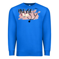 True Royal Nurse Floral Premium Sweatshirt - Bettercallsaul