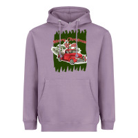 Lavender merry christmas y'all truck Heavyweight Hoodie - Bettercallsaul