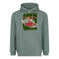 Sage merry christmas y'all truck Heavyweight Hoodie - Bettercallsaul