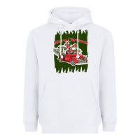 White merry christmas y'all truck Heavyweight Hoodie - Bettercallsaul