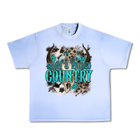 Grape Ice born  raised country Urban Heavy Tee - NancyCooperArtShop