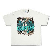 Pistachio born  raised country Urban Heavy Tee - NancyCooperArtShop