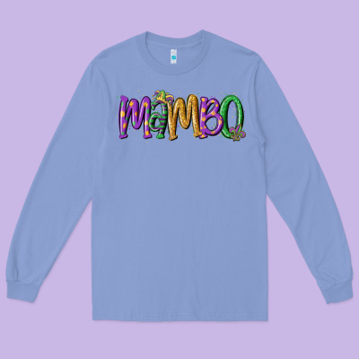 Mardi Gras Mambo Long Sleeve Tee Designed By Maliassmallbusiness