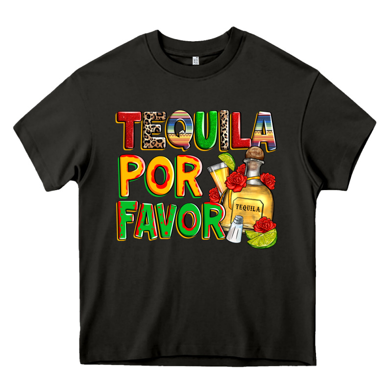 Tequila Por Favor Heavy Core Tee by Zillion Design Studio | Teevron