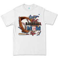 White livin' that baseball mom life Premium Tee - Zillion Design Studio