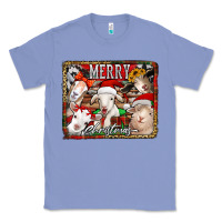 Colony Blue merry christmas goats Classic Tee - Jasminsmagicworld