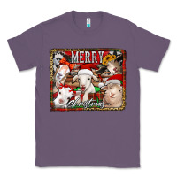 Lavender merry christmas goats Classic Tee - Jasminsmagicworld