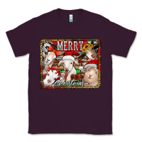 Plum merry christmas goats Classic Tee - Jasminsmagicworld