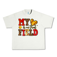Pistachio my heart is on that field softball Urban Heavy Tee - AdoDesignShop