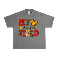 Tornado my heart is on that field softball Urban Heavy Tee - AdoDesignShop