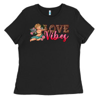 Black love vibes cupid Ladies Tee - RanaPortraitStore