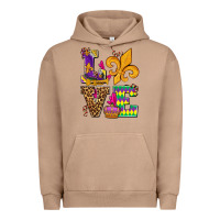 Pigment Burro mardi gras love olivia Urban Hoodie - OliviaCreatesArt