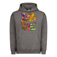 Pigment Tornado mardi gras love olivia Urban Hoodie - OliviaCreatesArt