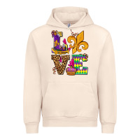 Sandshell mardi gras love olivia Urban Hoodie - OliviaCreatesArt