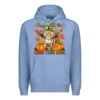 Colony Blue Pray Till The Cows Come Home Premium Hoodie - texasbilliewilder