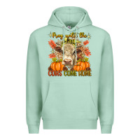 Seafoam Pray Till The Cows Come Home Premium Hoodie - texasbilliewilder