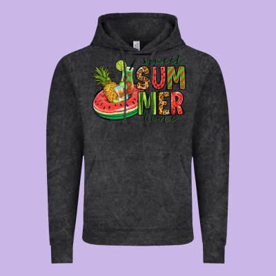 Sweet Summer Time Vintage Hoodie Designed By Jasminsmagicworld