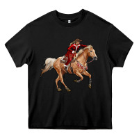Black christmas cowgirl Heavy Core Tee - RanaPortraitStore
