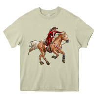 Mossy christmas cowgirl Heavy Core Tee - RanaPortraitStore