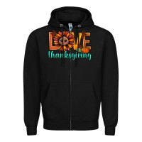 Black love thanksgiving bbs Zipper Hoodie - BundleAndBundleShop